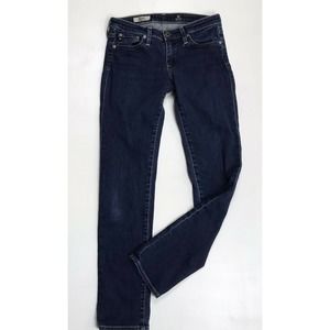 AG Adriano Goldschmied The Stilt Cigarette Leg Skinny Ankle Jeans Womens Sz 26R